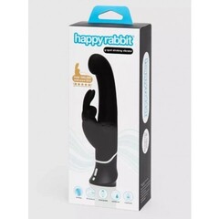Вибратор для G-точки Happy Rabbit Stroker черный