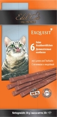 Лакомство для кошек Edel Cat Колбаски, ягненок, индейка