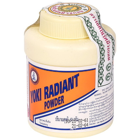 Антибактериальный тальк Yoki Radian Powder. 60 мл.