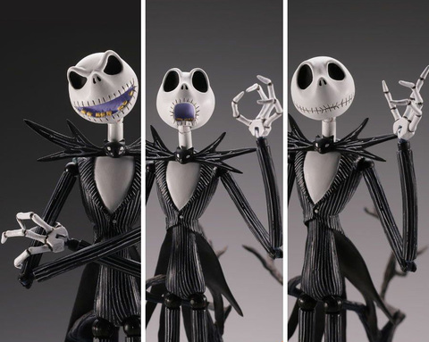 Кошмар перед Рождеством фигурка Джек Скеллингтон — Jack Skellington Revoltech