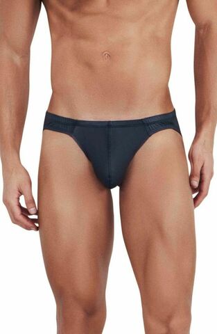 Эффектные черные трусы-брифы Audacity Brief - Clever Masculine Underwear 146911