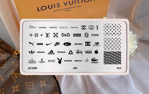 Пластина для стемпинга Go! Stamp 41 Logo