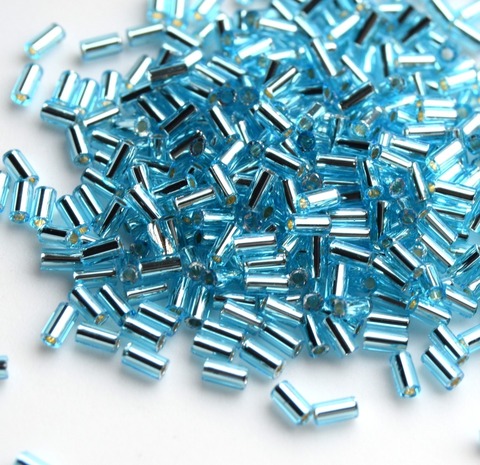 Стеклярус Тохо 3 мм 0023 светло-голубой