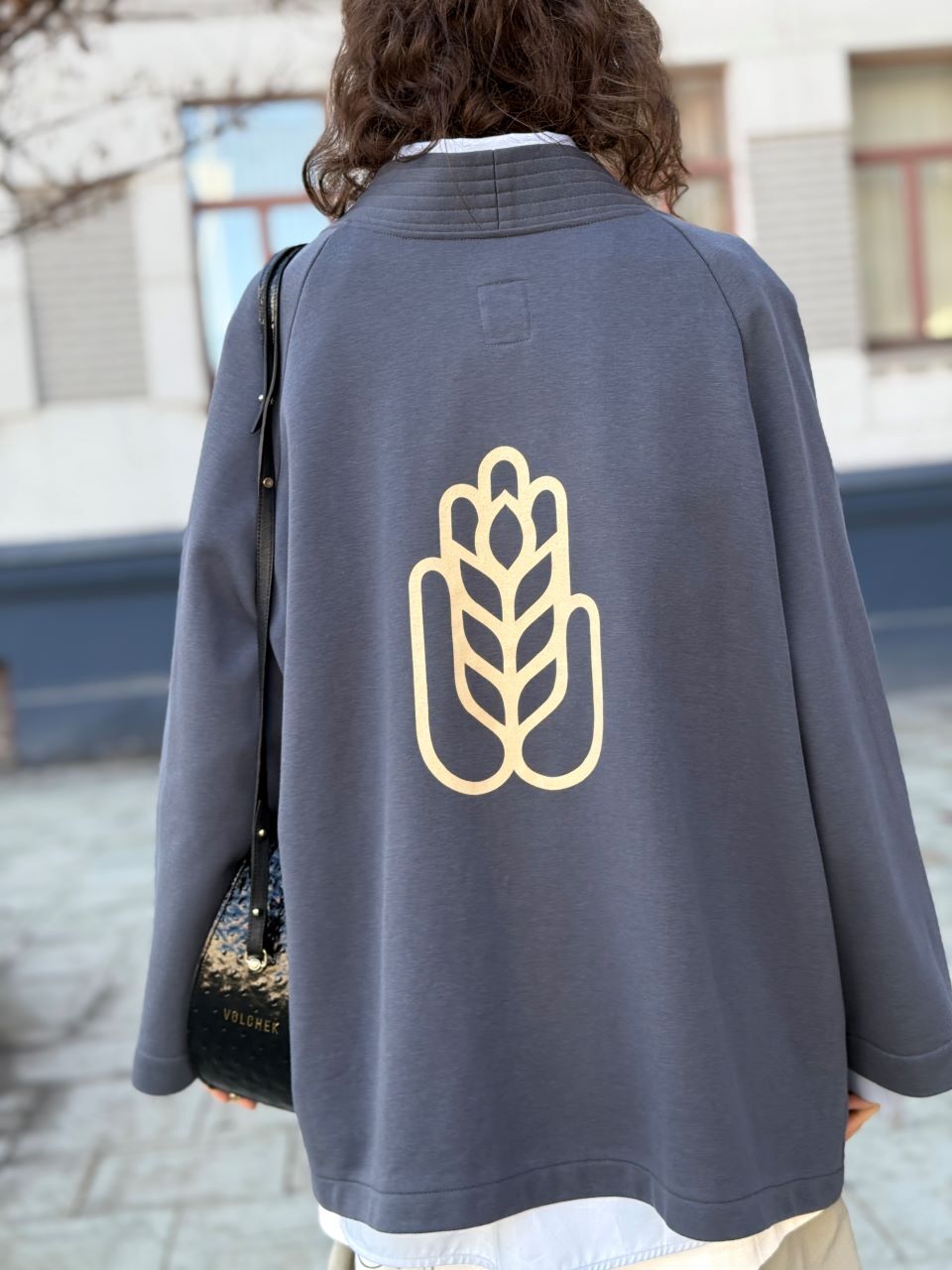 Кимоно RICE LOGO KIMONO/GRAFIT