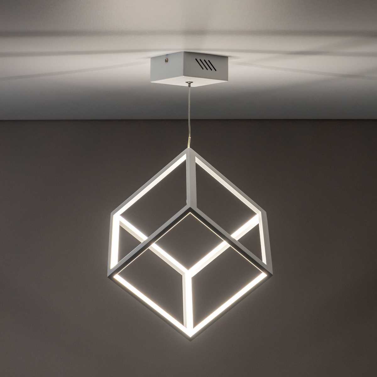 Подвесной светодиодный светильник Citilux Куб CL719200