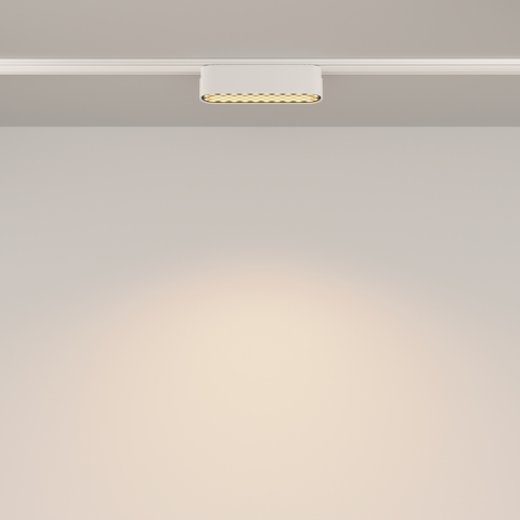 Магнитный трековый светильник Maytoni Basis Grid TR084-1-6W3K-W