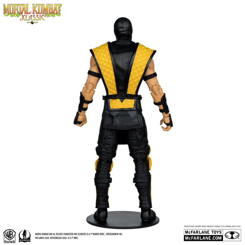 Фигурка Скорпион из игры Мортал Комбат Классик Mcfarlane