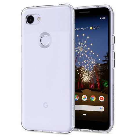 Чехол Spigen Liquid Crystal для Google Pixel 3A XL Прозрачный | Crystal Clear