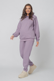 Утепленный спортивный костюм для беременных и кормящих 17661 сирень
