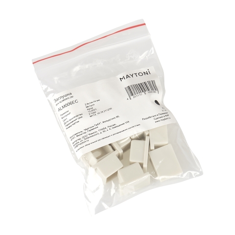 Комплект заглушек Maytoni (для профиля 22×12) 10 шт., ALM006EC