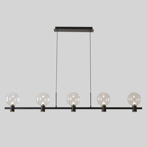 Подвесной светодиодный светильник Crystal Lux DUET SP35W LED BLACK