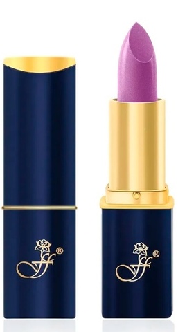 FFleur Помада L-24 тон 002 Серебристая сирень перламутр  длительного действия «Фруктовый соблазн»