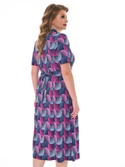 4536 Халат на пуговицах