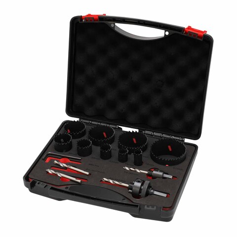 Набор коронок Bi-metall 16-67мм HSSE-Co8 14пр MASTER-TOOL 1014301010011