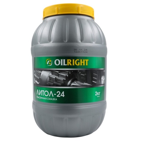 Смазка Литол-24 OIL RIGHT 2кг