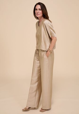 Bianca Брюки струящиеся широкого кроя с лёгким блеском