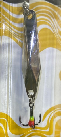 60 Блесна зимняя KDF Minkur 130-8022 7 гр 48 мм цв silver