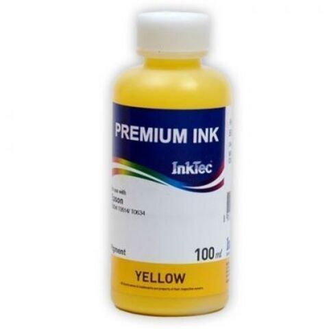 Чернила InkTec E0013 Yellow 100 мл пигментные (E0013-100MY) для 4-х цветных принтеров Epson.
