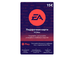 Карта оплаты EA 15 EUR [Цифровая версия] (EU) (для ПК, цифровой код доступа)