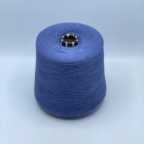 Бобинная пряжа,Cotton combed, 1693м. 100%Хлопок, Сине-фиолетовый(508), 39177