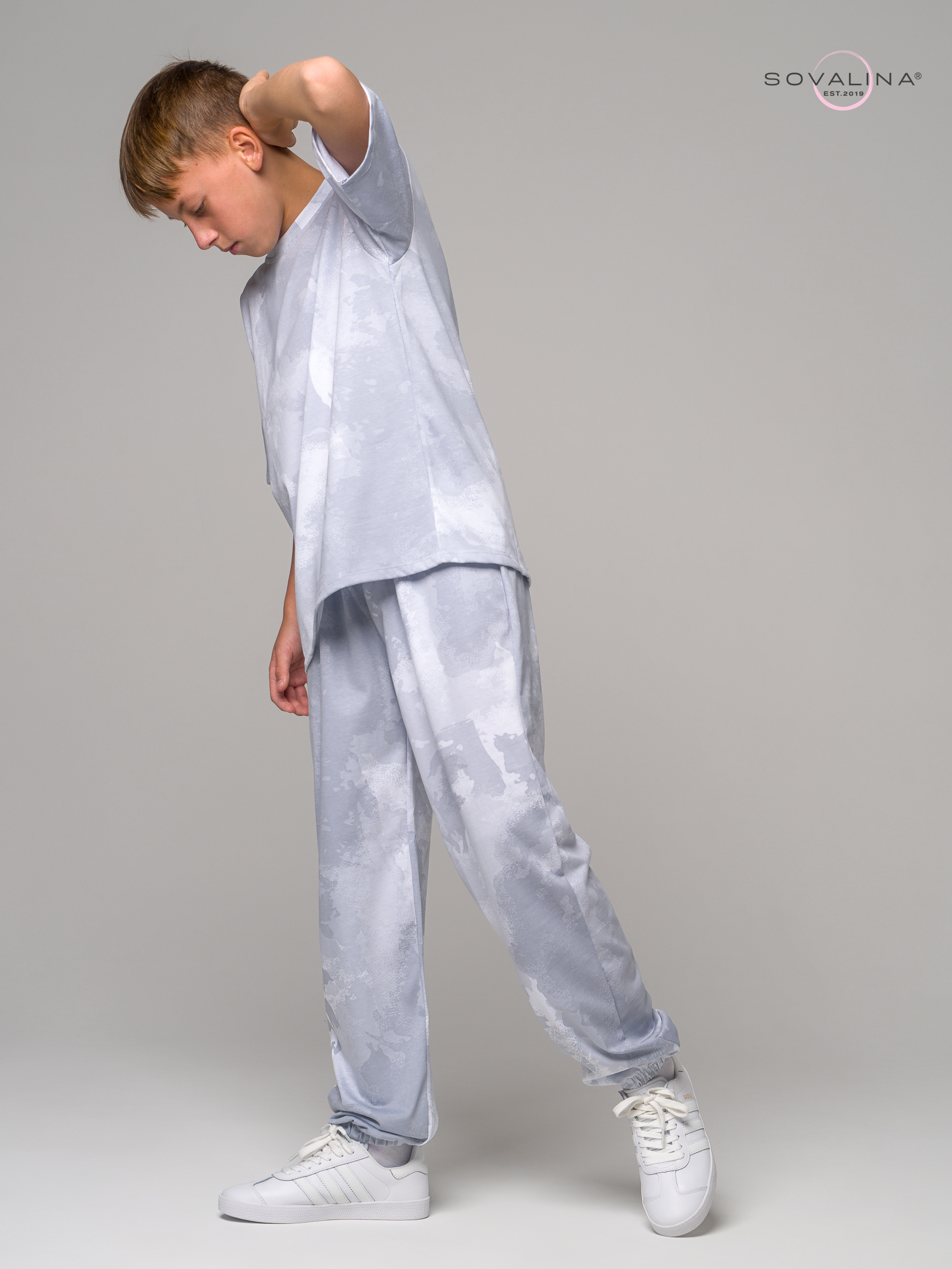 Костюм Daily men тайдай серый