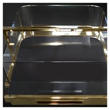 Витрина холодильная встраиваемая Finist Glassier Luxury Gold Slide GLGs-8/70/3
