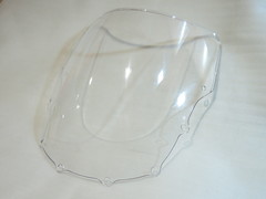 Ветровое стекло прозрачное Kawasaki ZZR 400 93-07 ZZR 600 93-04