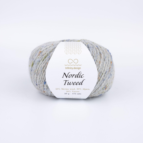 Пряжа Infinity Nordic Tweed 1002
