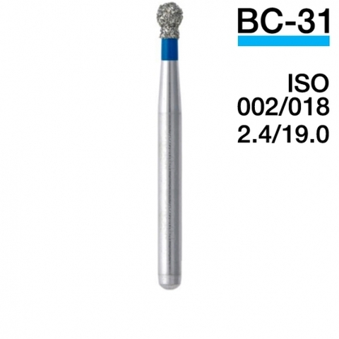 Боры алмазные,BC-31(синие), MANI, упак(5шт)