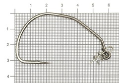Крючки офсетные PREDATOR LJH356, размер 6/0, упаковка 3шт.