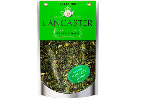 Зеленый китайский чай с уэльскими травами Lancaster, 100г