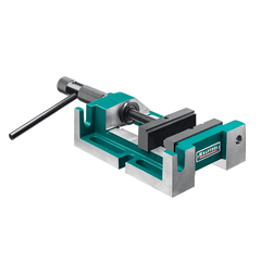 KRAFTOOL 100 мм, трехсторонние, станочные сверлильные тиски (32716-100)