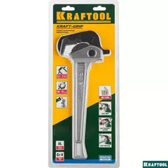 KRAFTOOL MASTERGRIP, 1.5?, 18 - 51 мм, 330 мм, быстрозажимной трубный ключ (27365-14)