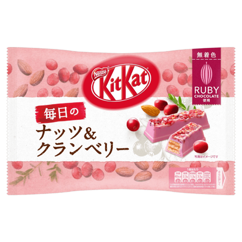 Кит кат руби шоколад с клюквой и миндалем Kit-Kat Ruby