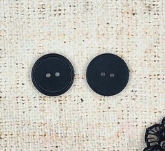Пуговицы, d 2,5 см, чёрный