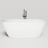 103611G Salini Sofia Light Ванна отдельностоящая 1650х750х600мм, без отверстия под перелив, мат-л: S-Sense, глянцевый белый (с донным клапаном)