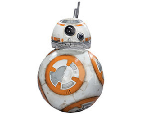 Фольгированный шар Звездные Войны Дроид BB-8