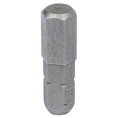 KING TONY (102507H) Вставка (бита) торцевая 1/4", L = 25 мм, HEX, 7 мм