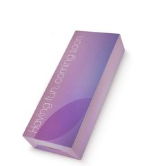 Фиолетовый клиторальный стимулятор Snello с функцией вибратора - 19,6 см. - 