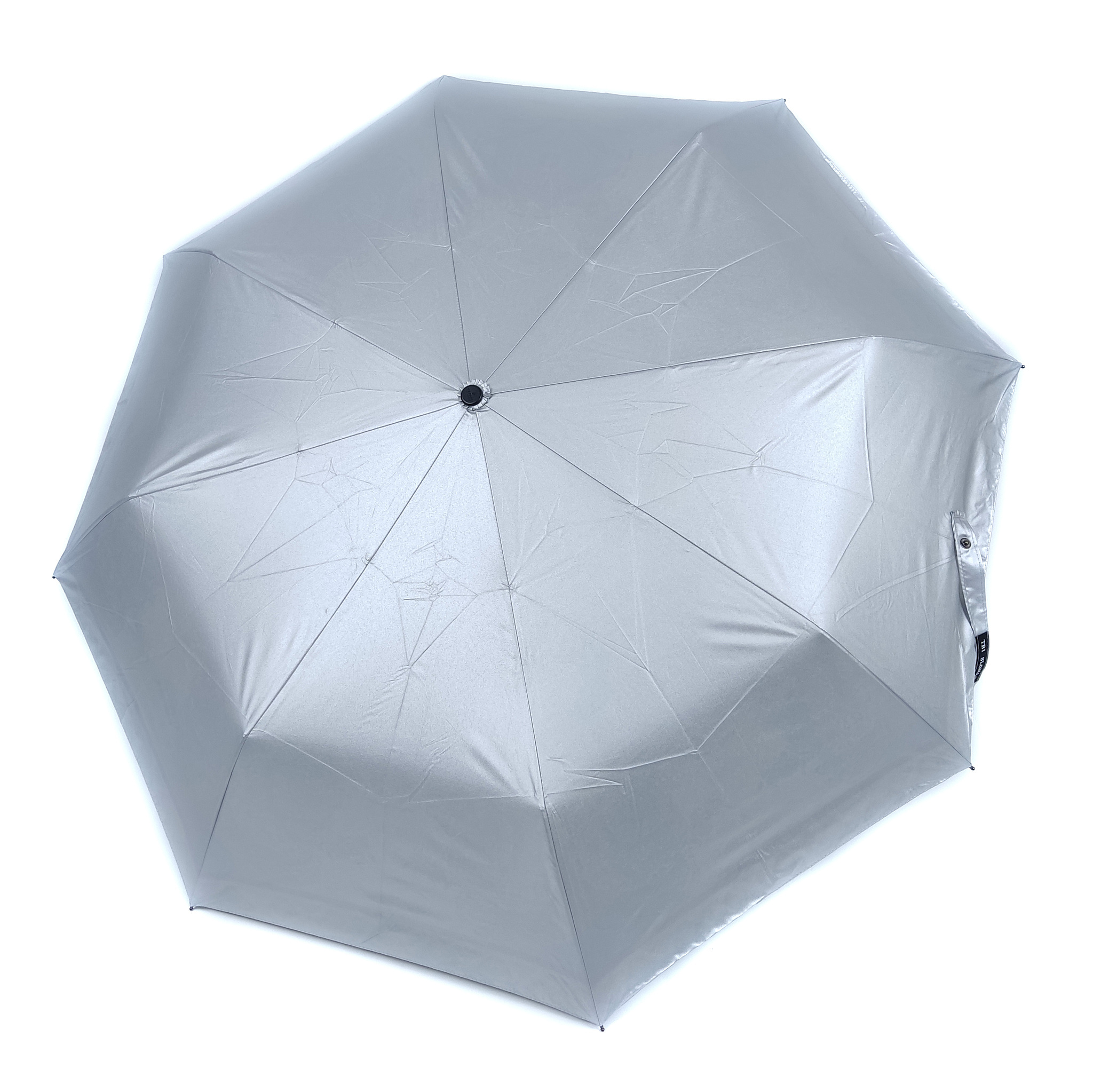 Зонт с серебристым куполом Рисунок внутри 255-В-03