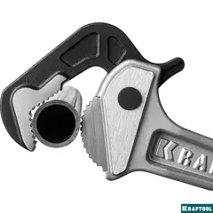 KRAFTOOL MASTERGRIP, 1.5?, 18 - 51 мм, 330 мм, быстрозажимной трубный ключ (27365-14)