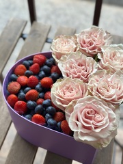 Цветы и ягоды « Цветочный йогурт»