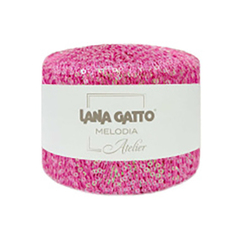 LANA GATTO MELODIA (55% полиамид, 45% полиэстер, 25 гр/130 м)