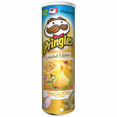 Чипсы Pringles Focaccia Big Size Принглс Фокачча 200 гр