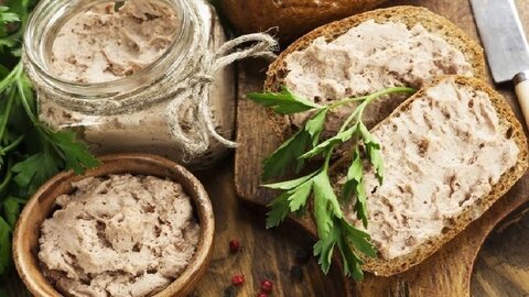 Паштет из печени кролика