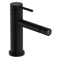 Hansgrohe 73201670 Tecturis S Смеситель для биде 80, однорычажный, со сливным гарнитуром, мч фото