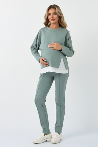 Костюм для беременных 17543 ментол