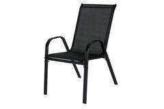 Стул к набору Сан-Ремо разборный арт.SC-092KD, черный  "Garden story"