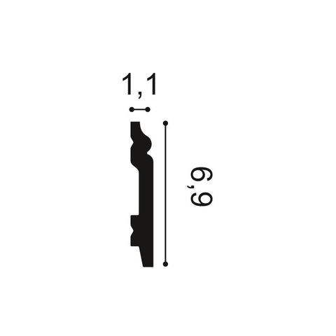 Плинтус Dune SX165