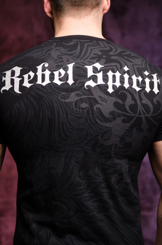 Rebel Spirit | Футболка мужская SSK111139 принт на спине